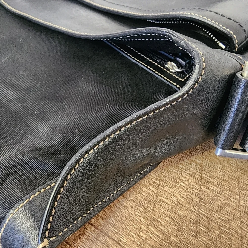 Coach Legacy Briefcase Messenger Bag 5A02Black Leather Limited Edition 2006